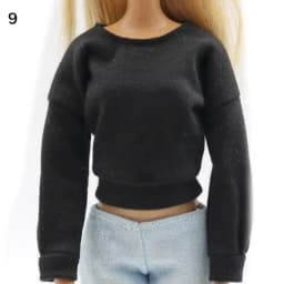 30Cm Doll Clothes Fashion Dress Sweatshirt Coats Tops Pants Vest Everyday Wear For 11.8 Doll Toys Girls Children Gifts
