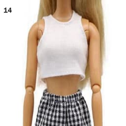 30Cm Doll Clothes Fashion Dress Sweatshirt Coats Tops Pants Vest Everyday Wear For 11.8 Doll Toys Girls Children Gifts