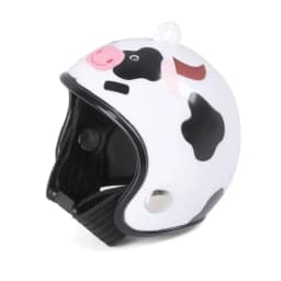 Dollhouse Helmet Cute Miniature Dollhouse Mini Helmet Toy for Doll House Accessories Sun Rain Protection Hats Chicken Helmet
