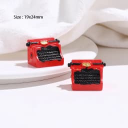 Mini Domestic Appliance Miniature Retro TV/Telephone/Camera/Piano/Phonograph Home Decoration DollHouse Accessories Toys