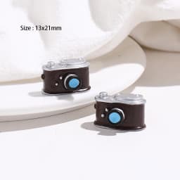 Mini Domestic Appliance Miniature Retro TV/Telephone/Camera/Piano/Phonograph Home Decoration DollHouse Accessories Toys