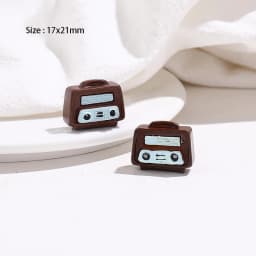 Mini Domestic Appliance Miniature Retro TV/Telephone/Camera/Piano/Phonograph Home Decoration DollHouse Accessories Toys