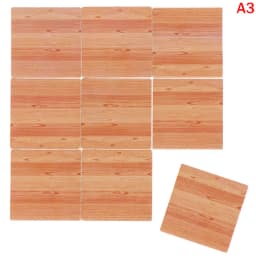 1Pc 1:12 Dollhouse Miniature Floor Tiles Mini Wood Floor Carpet Model Furniture Doll House Home Floorboard Toy Decor Accessories