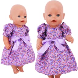 Kawaii Doll Dress For 43cm Baby Doll Clothes Accessories And 18 Inch American Doll Girl's Toys Our Generation