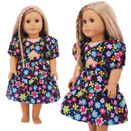 Kawaii Doll Dress For 43cm Baby Doll Clothes Accessories And 18 Inch American Doll Girl's Toys Our Generation
