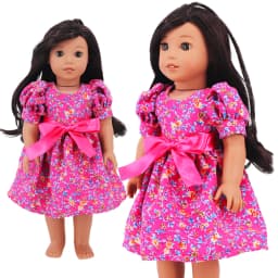Kawaii Doll Dress For 43cm Baby Doll Clothes Accessories And 18 Inch American Doll Girl's Toys Our Generation