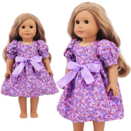 Kawaii Doll Dress For 43cm Baby Doll Clothes Accessories And 18 Inch American Doll Girl's Toys Our Generation
