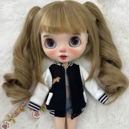 Blyth Dolls Clothing Fashion Jacket Casual Jacket Dolls Baseball Coat For Azone Ob22 Ob24 Ymy Body Licca Ob27 Doll (Only Coat)