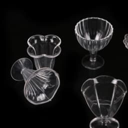 6Pcs 1:12 Dollhouse Mini Transparent DIY Pretend Play Kitchenware Toy Drink Cups Dish Tableware Miniatures