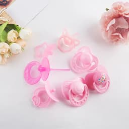 1PC Lovely Doll Pacifier Doll Play House Supplies Dummy Nipples for New Reborn Baby Dolls Kids Toy