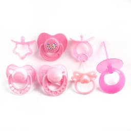 1PC Lovely Doll Pacifier Doll Play House Supplies Dummy Nipples for New Reborn Baby Dolls Kids Toy