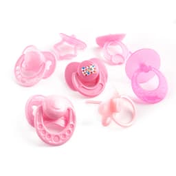 1PC Lovely Doll Pacifier Doll Play House Supplies Dummy Nipples for New Reborn Baby Dolls Kids Toy