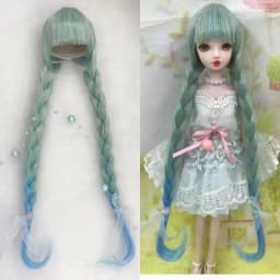 23 Styles Dolls Small Head Wig High-temperature Silk Wigfor 11cm To 12cm Head Circumference Suitable No Doll