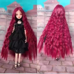23 Styles Dolls Small Head Wig High-temperature Silk Wigfor 11cm To 12cm Head Circumference Suitable No Doll