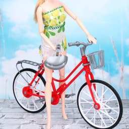 For Adollya Bjd Doll Accessories Toys Dolsl Bicycle Matching Doll Bikes Accessories With Basket Dolls for Girls Children Gifts