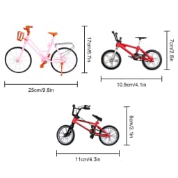 For Adollya Bjd Doll Accessories Toys Dolsl Bicycle Matching Doll Bikes Accessories With Basket Dolls for Girls Children Gifts