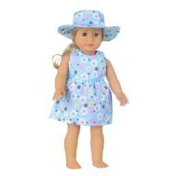 New Doll Dress +Hat Suit For 18 inch American Doll Girl Strawberry Doll Skirt Fit 43 cm New Baby Born Doll & Our Generation