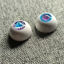 Resin Eyes 12mm Red Eyes DIY Doll Accessories For BJD Doll DIY Handmade Eyeball