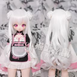 1/3 1/4 1/6 BJD Wig Tuanzi Long Curly Hair MDD BJD Doll Wig High Temperature Silk Wig DIY Dress Up Dolls Accessories Girl Toys