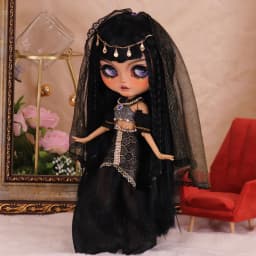 Outfits For ICY DBS Blyth Dolls Cleopatra Dress with Headdress Suit 1/6 BJD Ob24 Anime Girl bratz