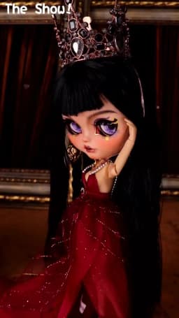 Outfits For ICY DBS Blyth Dolls Cleopatra Dress with Headdress Suit 1/6 BJD Ob24 Anime Girl bratz
