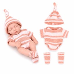 20cm Baby Dolls Clothes for DIY Toy Doll Accessories Suitable For 8inch Doll Sweater Jumpsuit Reborn Doll Clothes Accessories