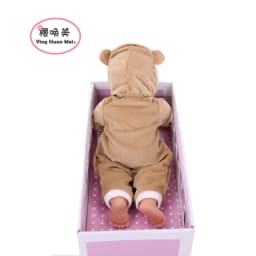 YHM11-inch Sweet Bear Baby , 100% Machine Washable, Comes with White Bottle,Soft Body Vinyl Play Toy Gift for Toddlers