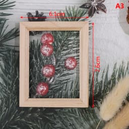 1Pcs 1/12 Wood Photo Frame Simulation Furniture Model Dollhouse Miniature Accessories