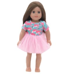 Doll Baby Clothes Princess Lace Dress Fit 18 Inch American&43 CM Reborn New Born Baby Doll OG Girl Doll Shoes DIY Gift`s Toy