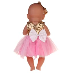 Doll Baby Clothes Princess Lace Dress Fit 18 Inch American&43 CM Reborn New Born Baby Doll OG Girl Doll Shoes DIY Gift`s Toy