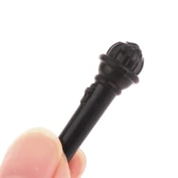 20Pcs Cute Mini Microphone Model 1:12 Doll House Dollhouse Miniature Furniture Accessories Doll House Decoration Toys