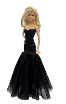 1 Set Cloth Doll Accessories Princess Dress +Shoes for 11.5 Inch 30cm Doll Kids or Birthday Gift