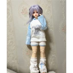 BJD doll clothes suitable for 1/4 size cute doll clothes subculture BJD doll clothes 1/4 set doll accessories