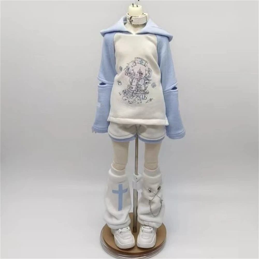 BJD doll clothes suitable for 1/4 size cute doll clothes subculture BJD doll clothes 1/4 set doll accessories