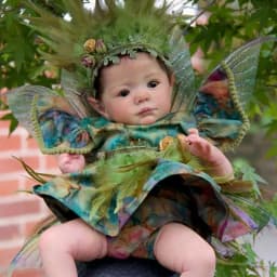 20inch Reborn Doll Kit ELF-FEE Unfinished Unpainted Fair Elf Doll Parts with Cloth body