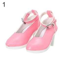 1/3 7.8CM Fashion Doll High Heel Shoes PU Leather With Differents Color Suitable for 60cm Doll Wearing Boots Shoes Doll