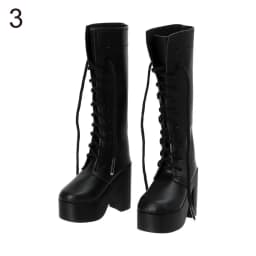 1/3 7.8CM Fashion Doll High Heel Shoes PU Leather With Differents Color Suitable for 60cm Doll Wearing Boots Shoes Doll