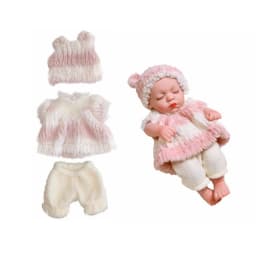 Baby Clothes for doll Fit 30 cm New Born doll Accessories Fashion Sweater Dresses Coat doll Clothes for Girls DIY Toys Gift