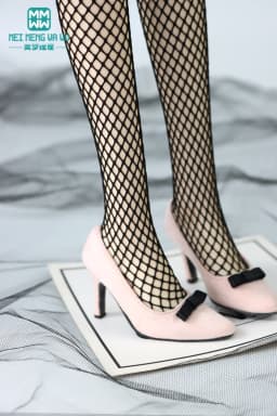 7.5cm mini Toys Doll Shoes 58-60cm 1/3 DD Doll Toy Ball Joint Doll Fashion Bow scrub shoes Doll Gift