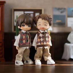 Ob11 Doll British Style Vest Set Doll School Uniform Doll Peaked Cap Accessories For Ymy, Nendoroids P9, 1/12 Bjd, Gsc, Molly