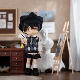 Ob11 Doll British Style Vest Set Doll School Uniform Doll Peaked Cap Accessories For Ymy, Nendoroids P9, 1/12 Bjd, Gsc, Molly