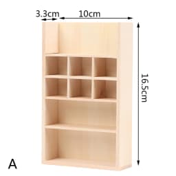 1:12 Miniature Dresser Closet TV Book Cake Bedside Table Cabinet Bookcase Cupboard Model Dollhouse Furniture Decor DIY Toys