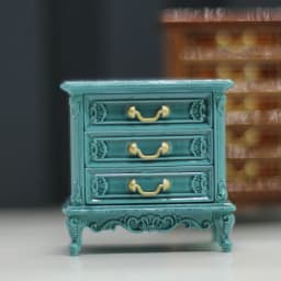 1:12 Miniature Dresser Closet TV Book Cake Bedside Table Cabinet Bookcase Cupboard Model Dollhouse Furniture Decor DIY Toys