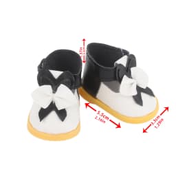 5.5cm Lovely Bow Doll Shoes For 14 Inch American& EXO Doll 1/6 New Mini Shoes Boots Accessories For 32-33 Russia DIY Doll,Nancy