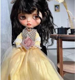 2024 Yellow Style Blythe clothes blythe doll outfit dress 1/6 30cm anime girl (Fit for Pullip,Ob22/24/26, Licca)