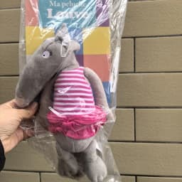 30cm France cartoon loup wolf soft figure doll kids collection yeti model toy