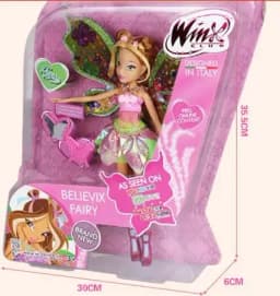 28cm High Believix Fairy&Lovix Fairy Girl Doll Action Figures Fairy Bloom Dolls with Classic Toys for Girl Gift bjd