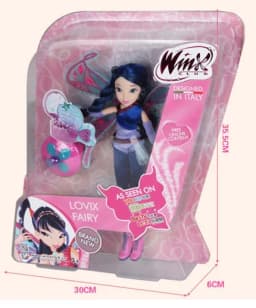 28cm High Believix Fairy&Lovix Fairy Girl Doll Action Figures Fairy Bloom Dolls with Classic Toys for Girl Gift bjd