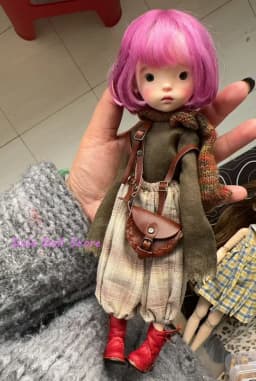 2026 Dula Doll Old Red Dirty Boots for Blythe Landoudou Landazz OB24 OB22 Dolls