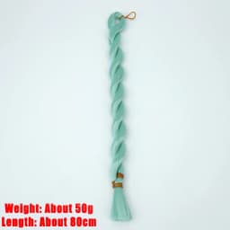 BJD Doll Hair 1/3 1/4 1/6 Rooting Wigs Material Heat-resistant Soft Silk Synthetic Replace Wigs